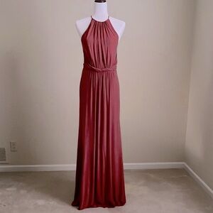 NWT - Bailey 44 - Silky Cupro Gazelle Maxi Gown - Large